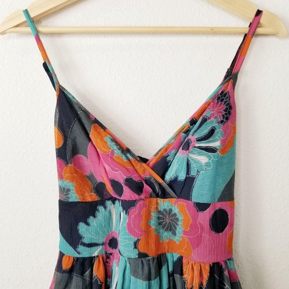 Fire Los Angeles Floral Fit and Flare Mini Dress - Picture 2 of 11